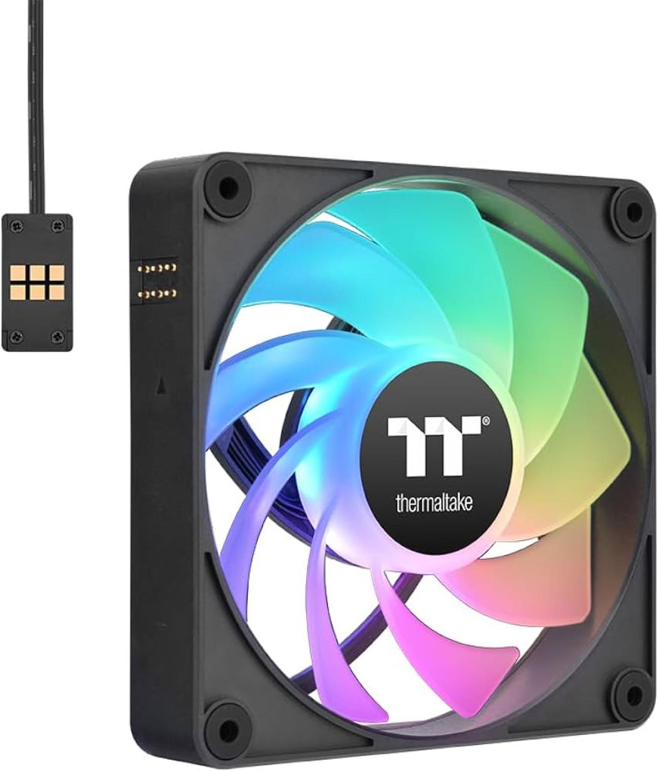 Thermaltake CT140 EX ventola raffreddamento PC rosa ARGB Sync 3 pack silenziosa