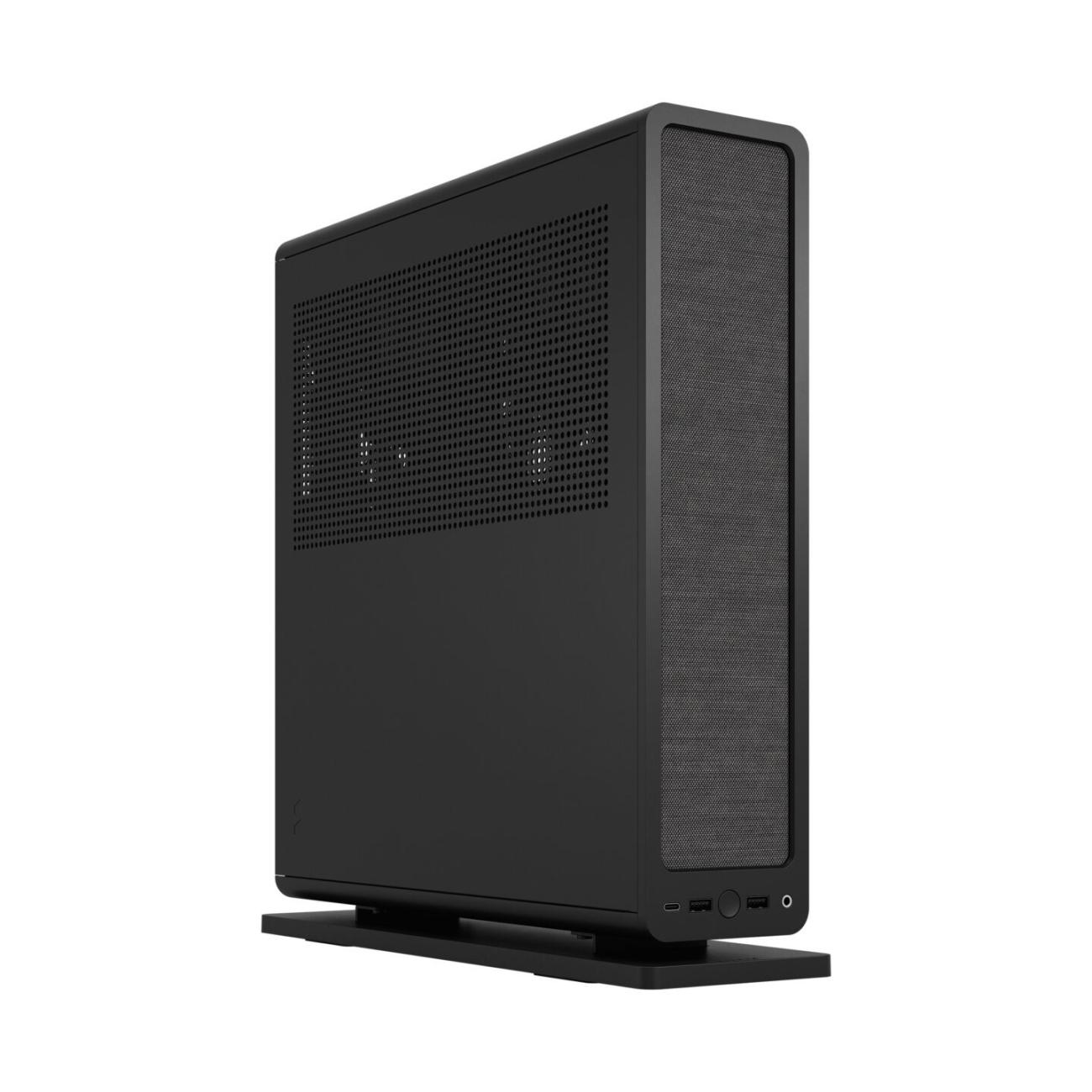 Fractal Design Ridge ITX Case PC SFF Mini-ITX Nero PCIe 4.0 12,6L per Schede Grafiche 33,5cm