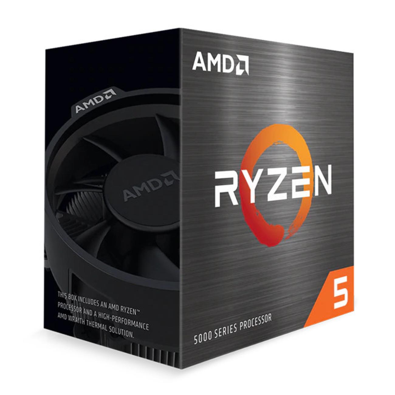 AMD Ryzen 5 5600 Processore 6 Core 3,5GHz (4,4GHz Turbo) 32MB L3 Socket AM4